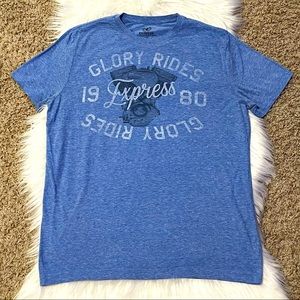 Express Glory Rides Graphic Design T-Shirt